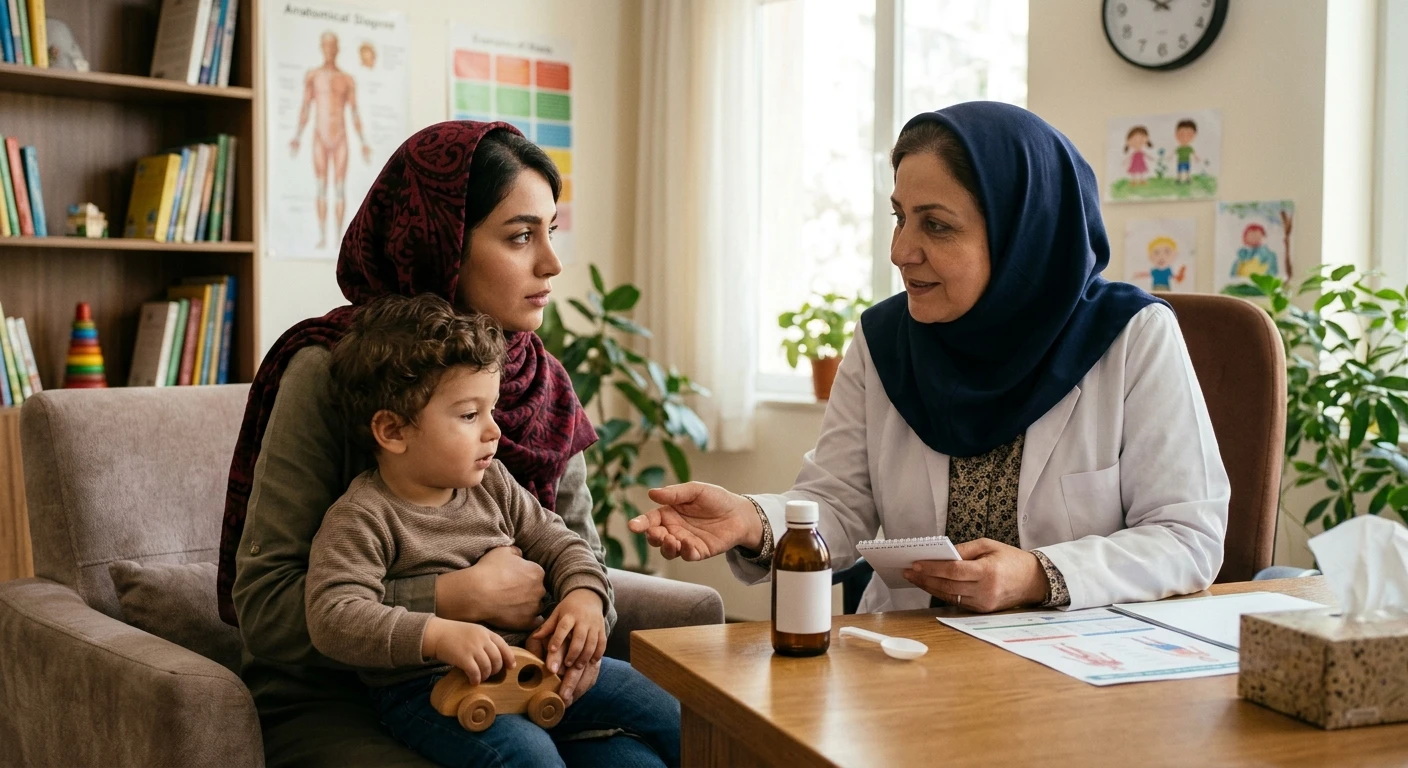 پلارژین برای کودکان : دوز مصرف، عوارض و نکات مهم