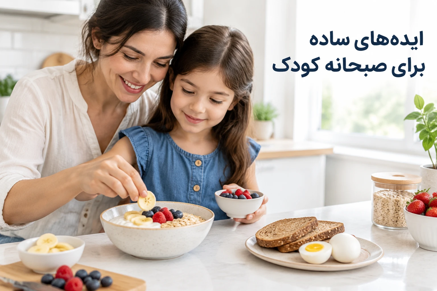 صبحانه سالم برای کودکان؛ ایده‌های ساده و نکات مهم