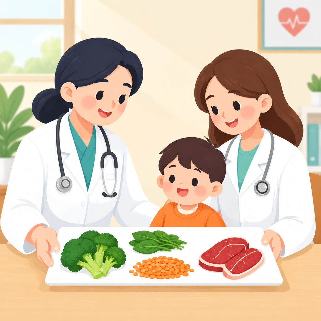 دلایل و درمان کم‌خونی در کودکان؛ علائم، تشخیص و پیشگیری