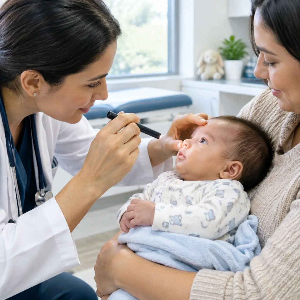آبریزش چشم نوزاد و علت اشک چشم نوزاد چیست؟
